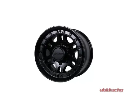 Tremor Alloy Wheels 105 Shaker Wheel 17x8.5 8x6.5/165.1 +0mm 121.3mm Hub Bore Satin Black - 105-785810SB