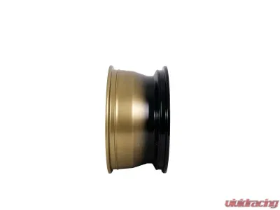 Tremor Alloy Wheels 105 Shaker Wheel 17x8.5 6x5.5/139.7 +0mm 106.2mm Hub Bore Gloss Gold with Gloss Black Lip - 105-785830GB