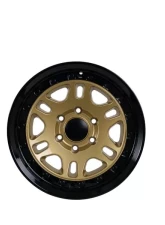 Tremor Alloy Wheels 105 Shaker Wheel 17x8.5 6x5.5/139.7 +0mm 106.2mm Hub Bore Gloss Gold with Gloss Black Lip                                     - 105-785830GB - Image 5