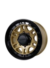 Tremor Alloy Wheels 105 Shaker Wheel 17x8.5 8x170 +0mm 124.9mm Hub Bore Gloss Gold with Gloss Black Lip                                     - 105-785870GB - Image 2