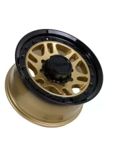 Tremor Alloy Wheels 105 Shaker Wheel 17x8.5 8x170 +0mm 124.9mm Hub Bore Gloss Gold with Gloss Black Lip                                     - 105-785870GB - Image 5