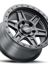 MVX VX61 Wheel 16x8 6x139.7 0mm Stealth Black                                     - 68065500 VX61MBLK - Image 2