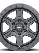 MVX VX61 Wheel 16x8 6x139.7 0mm Stealth Black                                     - 68065500 VX61MBLK - Image 3