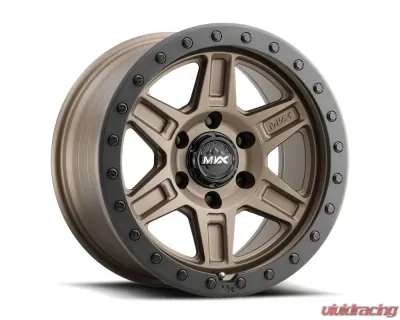 MVX VX61 Wheel 16x8 6x139.7 0mm Terra Bronze - 68065500 VX61MBRNZ