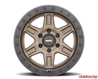 MVX VX61 Wheel 16x8 6x139.7 0mm Terra Bronze - 68065500 VX61MBRNZ