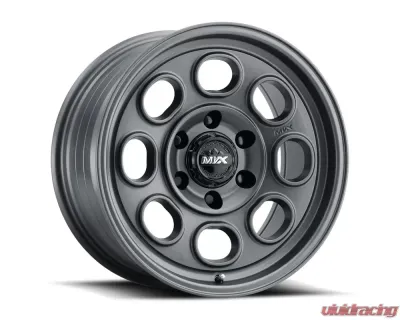 MVX VX81 Wheel 17x8.5 6x139.7 0mm Graphite - 78565512 VX81MGRY