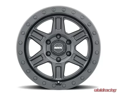 MVX VX61 Wheel 17x9 5x127 | 5x5 -12mm Stealth Black - 79052700 VX61MBLK