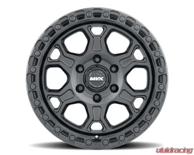 MVX VX62 Wheel 17x9 5x127 | 5x5 -12mm Stealth Black - 79052700 VX62MBLK