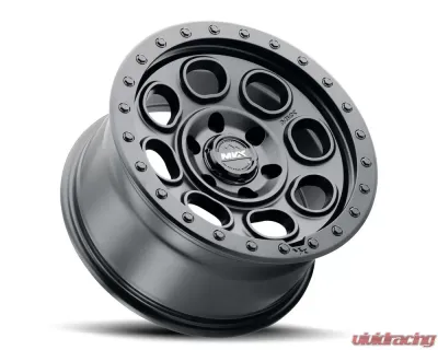 MVX VX80 Wheel 17x9 5x127 | 5x5 -12mm Stealth Black - 79052700 VX80MBLK