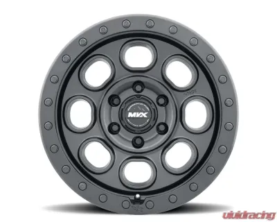 MVX VX80 Wheel 17x9 5x127 | 5x5 -12mm Stealth Black - 79052700 VX80MBLK