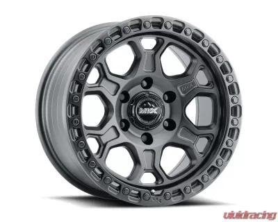 MVX VX62 Wheel 17x9 5x127 | 5x5 18mm Stealth Black - 79052712 VX62MBLK