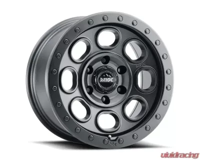 MVX VX80 Wheel 17x9 6x135 0mm Stealth Black - 79063500 VX80MBLK