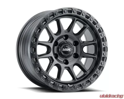 MVX VX12 Wheel 17x9 6x139.7 -12mm Stealth Black - 79065500 VX12MBLK