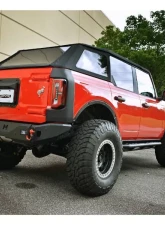 Havoc Offroad Satin Black Steel Spare Tire Delete Ford Bronco 2021-2023                                     - HFB-05-009 - Image 5