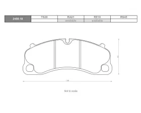 Race Technologies RE10 Race Compound Brake Pad Set Front Porsche 991 | 981 2014-2016