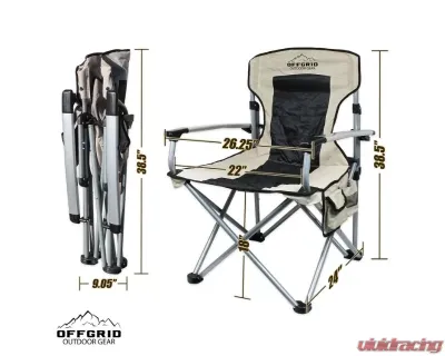 Offgrid Heavy Duty Folding Camping Chair - 100000-130200