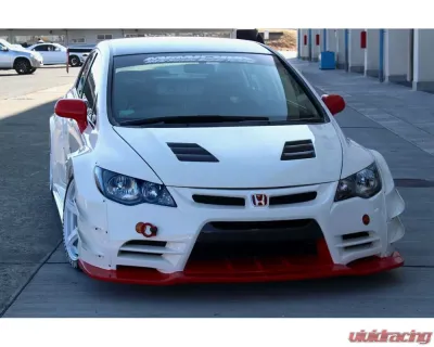 m&m Honda Racing Front Bumper Type MR Ver. II for Civic FD2 m&m Honda Racing Front Bumper Type MR Ver. II for Civic FD2