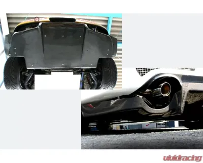 M&M Honda Racing Rear Diffuser Acura Integra DC5 - MMH-01000DC5M001