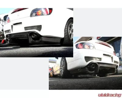 M&M Honda Racing Rear Diffuser Acura Integra DC5 - MMH-01000DC5M001