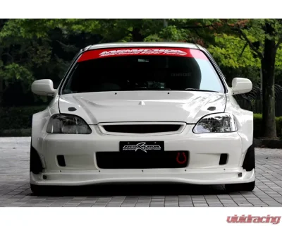 M&M Honda Racing Hyper Wide Body Kit FF/RF/SS 60mm both Honda Civic EK9 - MMH-01010-EK9-MR01