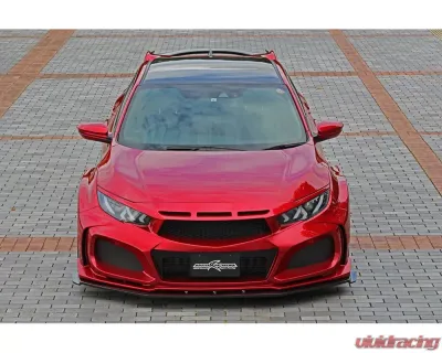 M&M Honda Racing Hyper Wide Body Kit For Type MR02 Model After Model Honda Civic FK8/FK7 Type-R - MMH-01010-FK8-MR02-2020