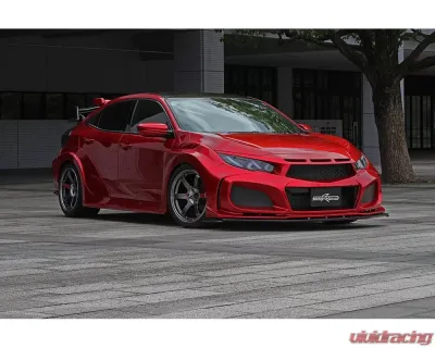 M&M Honda Racing Hyper Wide Body Kit For Type MR02 Model After Model Honda Civic FK8/FK7 Type-R - MMH-01010-FK8-MR02-2020