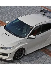 M&M Honda Racing Hyper Wide Body Kit for Type MR03 Model Honda Civic FK8/FK7 Type-R                                     - MMH-01010-FK8-MR03 - Image 5