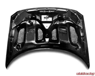 M&M Honda Racing Type-S1 Auro Hood Plain Weaves Acura RSX DC5 2002-2004 - MMH-01100DC5S001