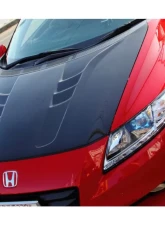 M&M Honda Racing Type-S1 Auro Hood Plain Weaves Acura RSX DC5 2002-2004                                     - MMH-01100DC5S001 - Image 3