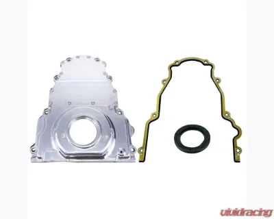 Top Street Performance Aluminum Timing Cover Polished LS1 | LS6 - 81055P-TC