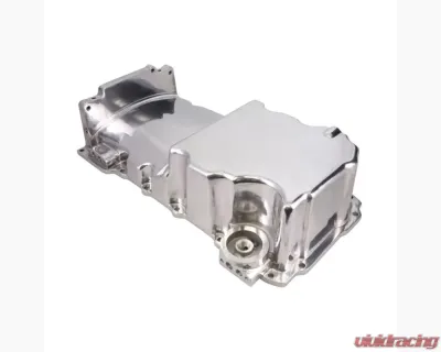 Top Street Performance Low Profile Retro Fit Front Sump Pan Polished Chevrolet - 81076P
