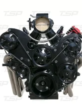 Top Street Performance LS Serpentine Front Drive System Chevrolet Small Block V8 Gen. III | IV                                     - 81200BK - Image 2