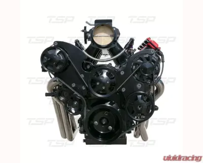 Top Street Performance LS Serpentine Front Drive System Chevrolet Small Block V8 Gen. III | IV - 81200BK