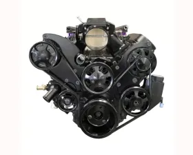 Top Street Performance LS Serpentine Front Drive System w/ Integral Power Steering Reservoir Chevrolet Small Block V8 Gen. III | IV
