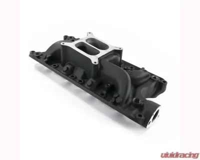 Top Street Performance Carbureted Black Aluminum Dual Plane Intake Manifold Ford Small Block 221 | 260 | 289 | 302 - 84001BK