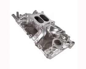 Top Street Performance Carbureted Polished Aluminum Dual Plane Air Gap Intake Manifold Chrysler Small Block V8