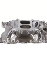 Top Street Performance Carbureted Polished Aluminum Dual Plane Air Gap Intake Manifold Chrysler Small Block V8                                     - 85025 - Image 2