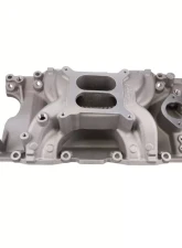 Top Street Performance Carbureted Satin Aluminum Dual Plane Air Gap Intake Manifold Chrysler Small Block V8                                     - 85026 - Image 2