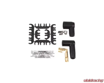 Top Street Performance 8.5mm Spark Plug Wire Set w/ 90? Black Ceramic Plug Boots Ford Small Block - 88033BCE