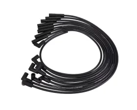 Top Street Performance 8.5mm Spark Plug Wire Set w/ 180? Plug Boots Black Ford Big Block