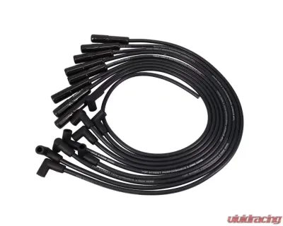 Top Street Performance 8.5mm Spark Plug Wire Set w/ 90? Black Ceramic Plug Boots Ford Big Block - 88084BCE