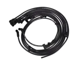 Top Street Performance 8.5mm Spark Plug Wire Set w/ 90? Plug Boots Black Chevrolet Small Block