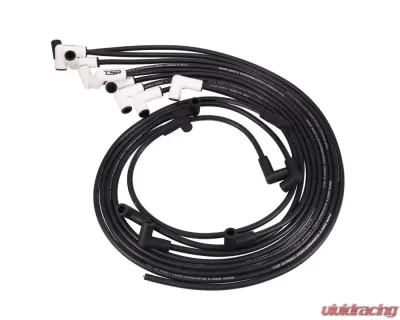 Top Street Performance 8.5mm Spark Plug Wire Set w/ 90? White Ceramic Plug Boots Chevrolet Small Block - 88090CE