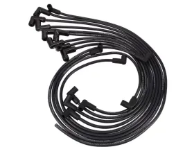 Top Street Performance 8.5mm Under Header Spark Plug Wire Set w/ 90? Black Ceramic Plug Boots Chevrolet Small Block