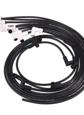 Top Street Performance 8.5mm Under Header Spark Plug Wire Set w/ 90? White Ceramic Plug Boots Chevrolet Small Block                                     - 88091CE - Image 2