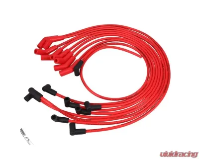 Top Street Performance 8.5mm Spark Plug Wire Set w/ 135? Plug Boots Red Chevrolet Big Block - 88232