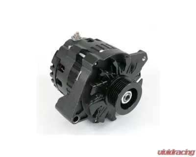 Top Street Performance 220 Amp Alternator w/ Serpentine Pulley GM CS-130 Type - ES1026BK