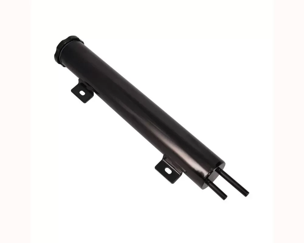 Top Street Performance 2" x 13" Stainless Steel Overflow Tank Black - HC6322BK