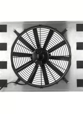 Top Street Performance Universal Single Fan 23 3/4" Fan Shroud Kit Aluminum                                     - HC8512 - Image 2
