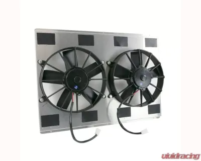 Top Street Performance Universal Dual Fan 23 3/4" Fan Shroud Kit Aluminum - HC8512D